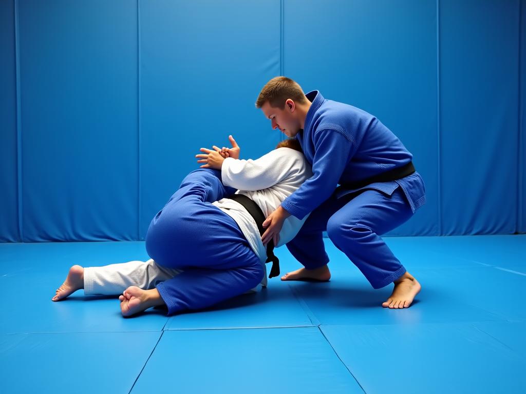 Judo Wurftechnik Training